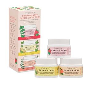 Farmacy Garden Party Green Clean Trio Cleansing Balm